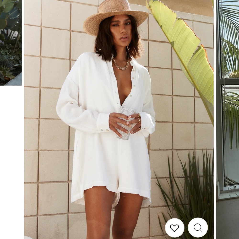White romper in GUC